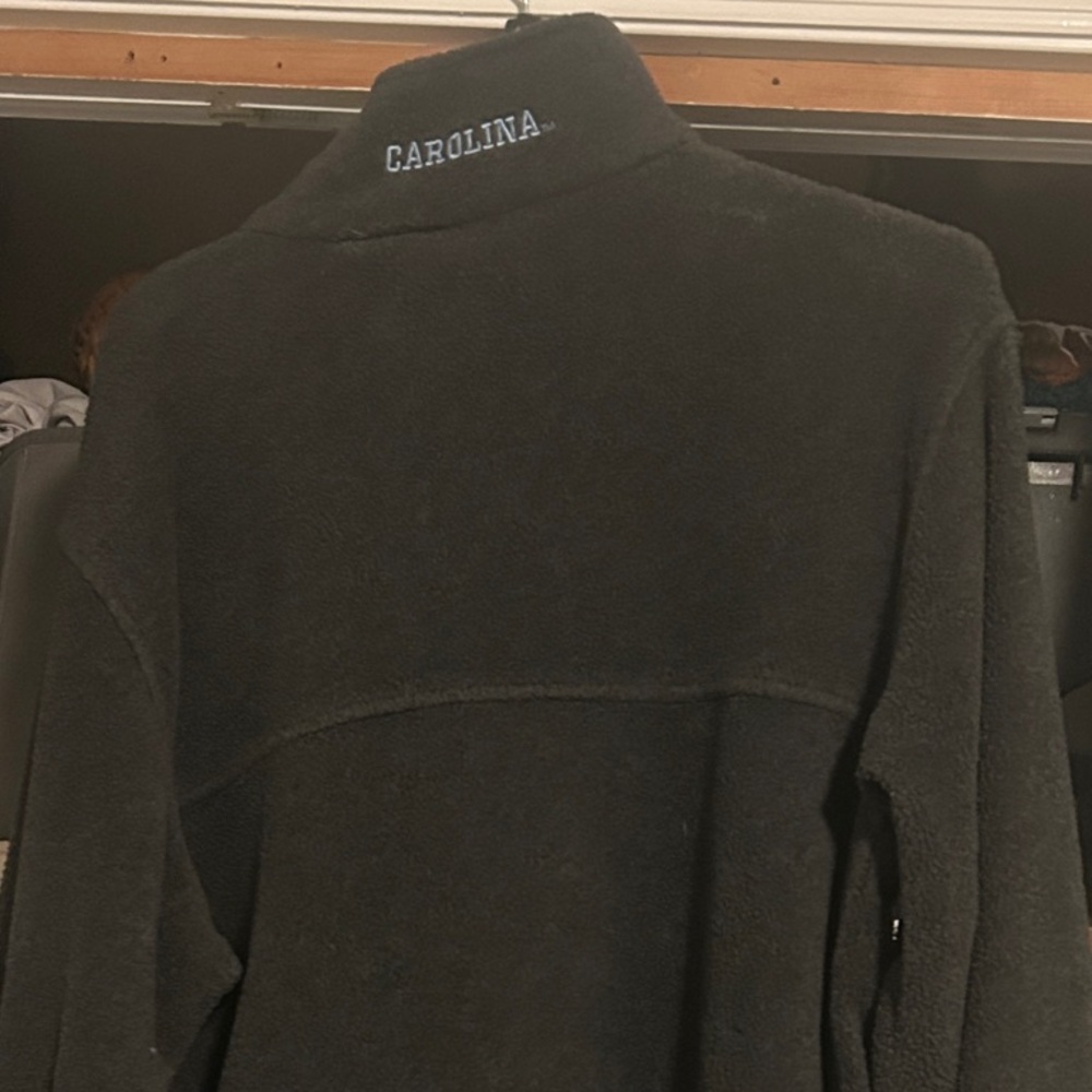 Columbia Men's Dark Gray Zip UNC TARHEELS